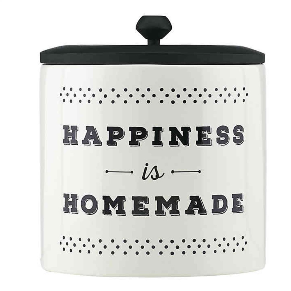Lenox Cookie Jar “Happiness is Homemade”